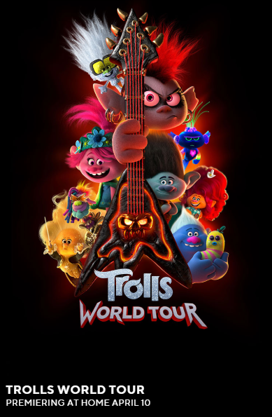 Trolls are coming back on April 10 - at your home