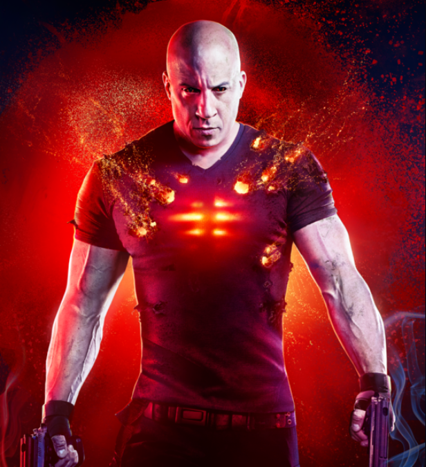 Vin Diesel as a dead soldier turned superhero Bloodshot