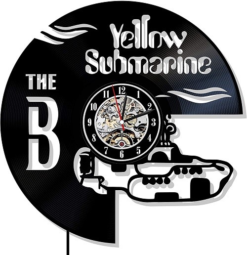 yellow sub clock