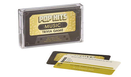 Ridley's Greatest Pop Hits Cassette Tape Trivia Card Game