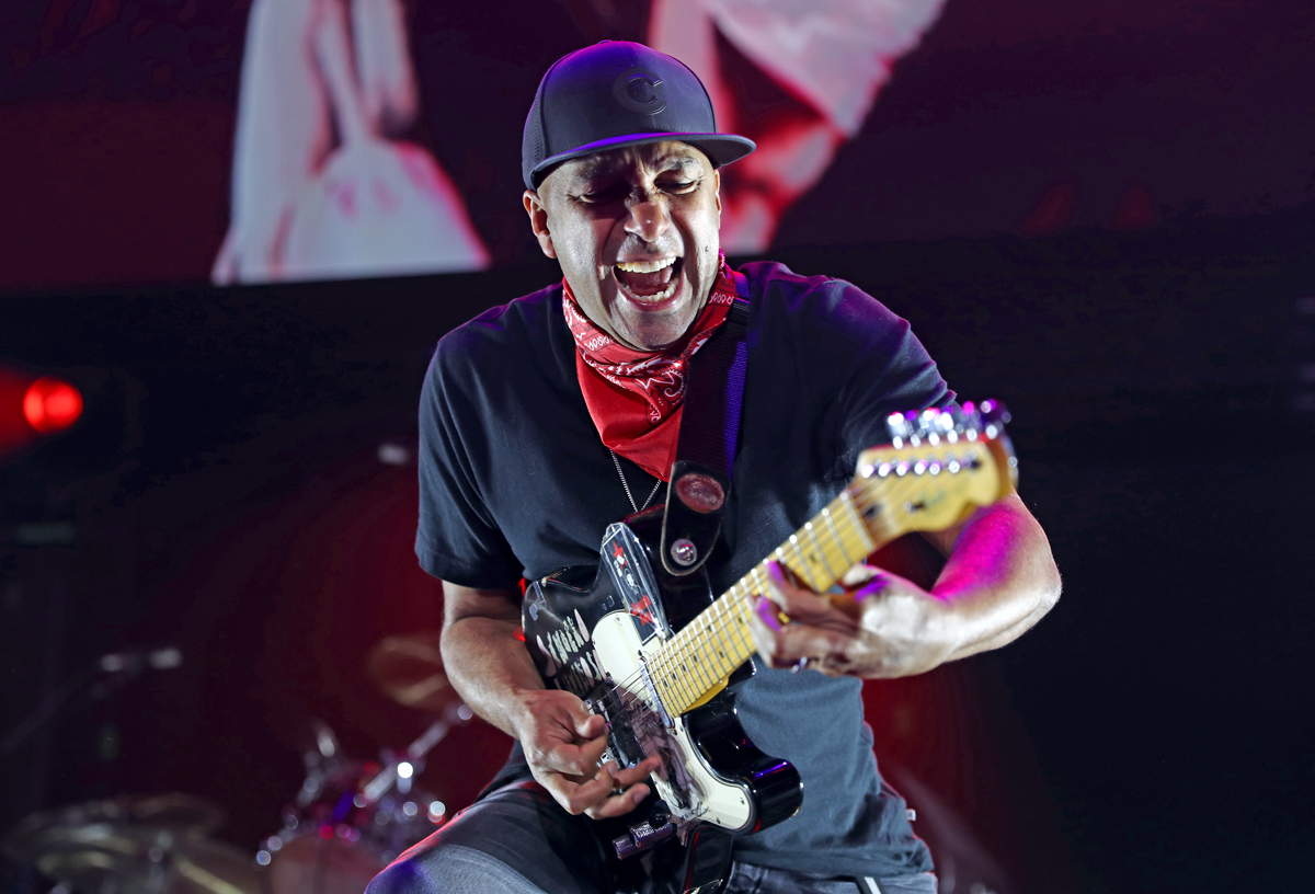 Guitarist Tom Morello Shares Life Story in "Speaking Truth to Power Through Stories and Song."