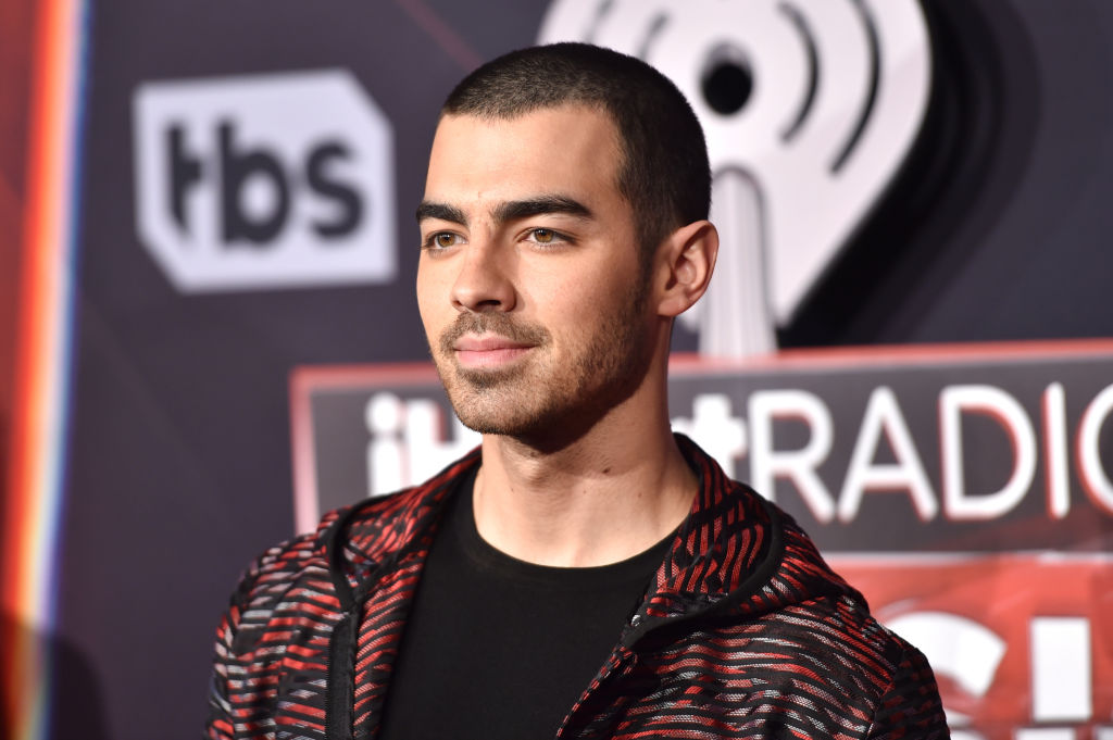 Joe Jonas Rocks Blue Hair at Fashion Week - wide 7