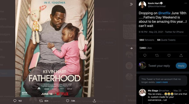 Fatherhood is now on Netflix: Kevin Hart Speaks on his Experience as Maddy’s Dad