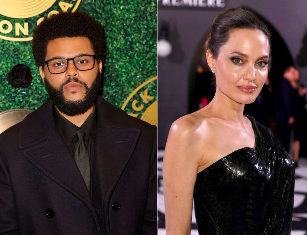The Weeknd, Angelina Jolie