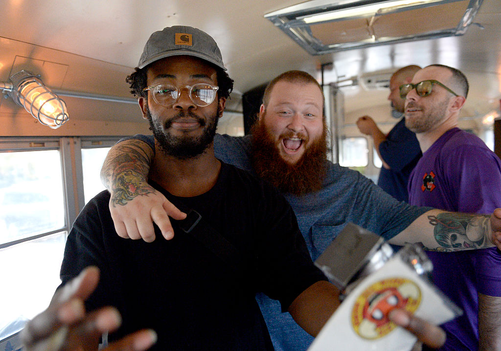 Action Bronson At The "VICELAND" Comic-Con Party Bus