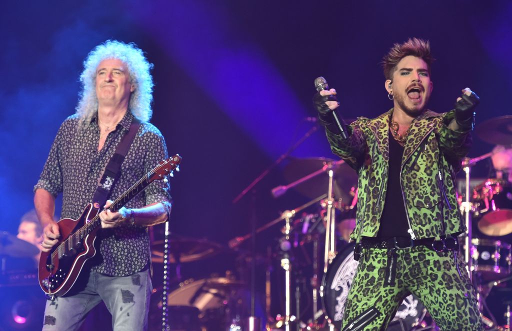 Adam Lambert, Brian May, Queen