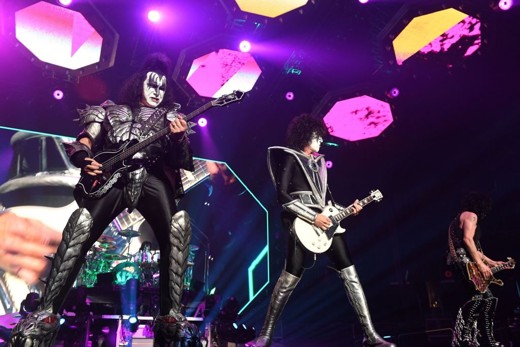 Gene Simmons, Tommy Thayer, Paul Stanley of KISS