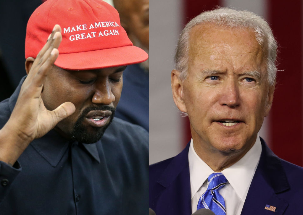 Kanye West, Joe Biden