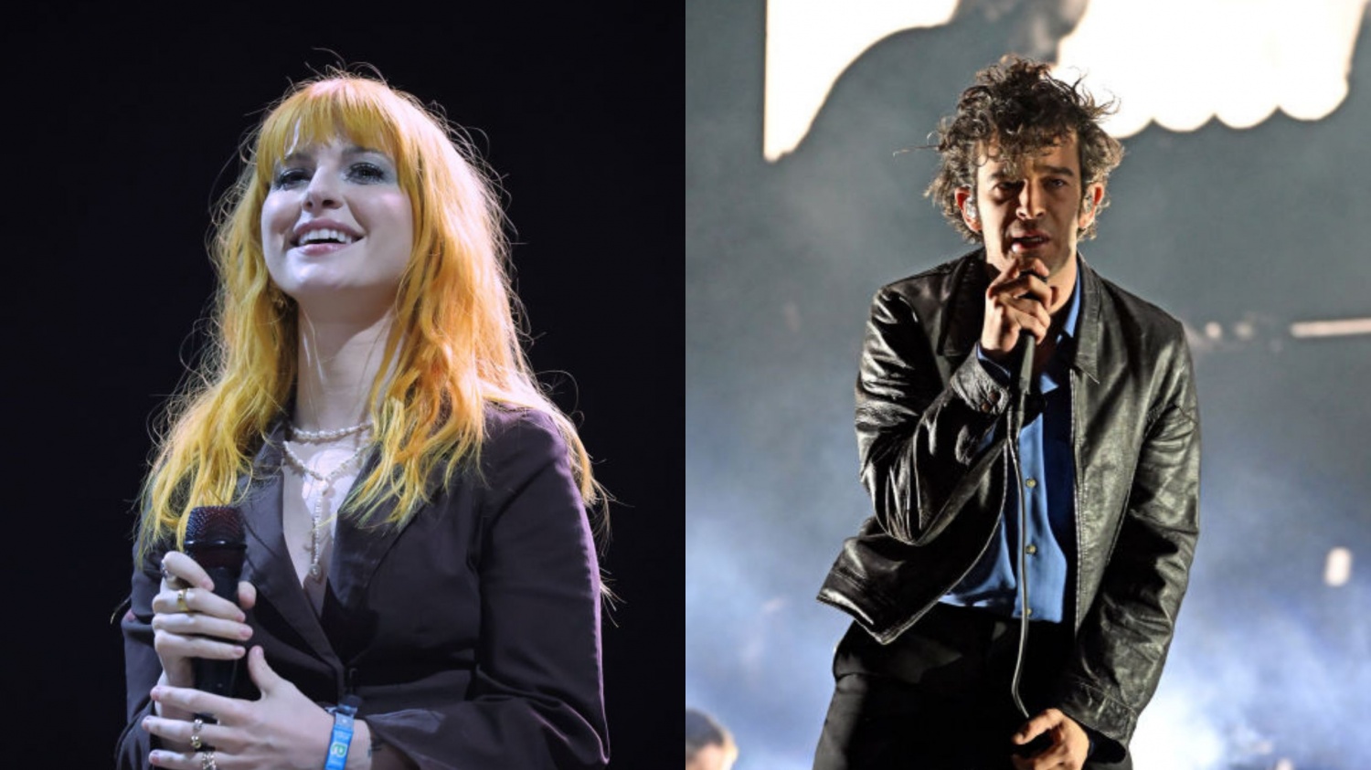 Hayley Williams of Paramore, Matty Healy of The 1975