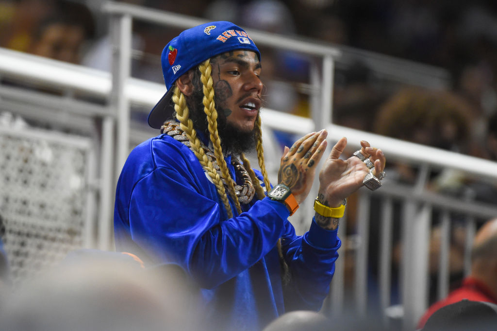 6ix9ine Thrown Out During a Baseball Game After Doing THIS [WATCH] 