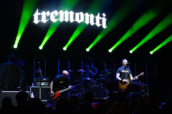 Creed's Mark Tremonti performs in Los Angeles