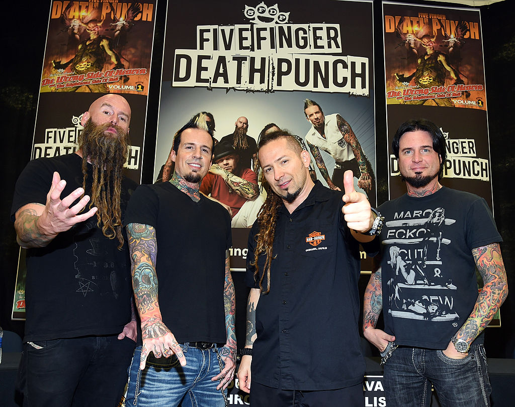 Five Finger Death Punch Cancels Amsterdam Appearance With Metallica After Ivan Moody's Surgery