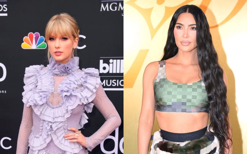 Taylor Swift's Fans Condemn Kim Kardashian for Copying Singer's Outfit, Album Pose in 'Speak Now (Taylor's Version)'