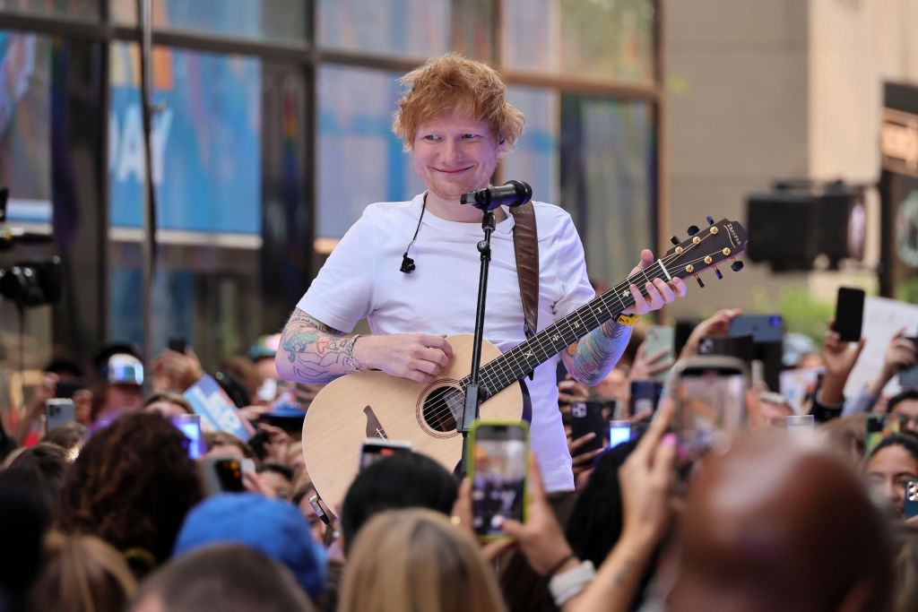 Ed Sheeran Earns New Milestone: Singer Receives Gold BRIT Billion Award 