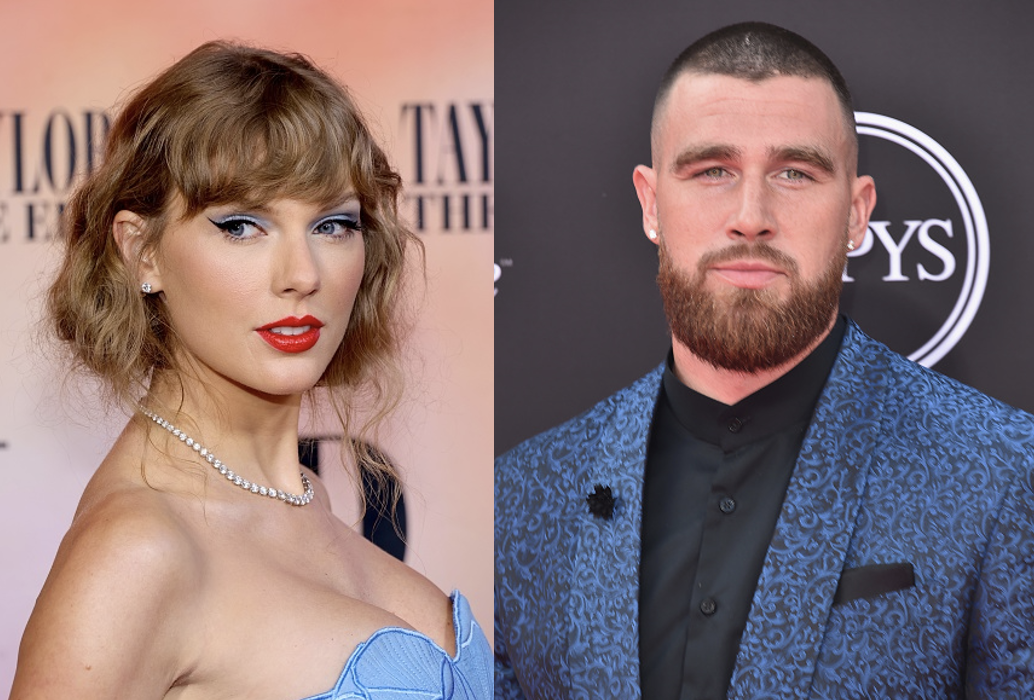 Travis Kelce Was 'With' Taylor Swift Briefly During The Golden Globes  [DETAILS] | Music Times