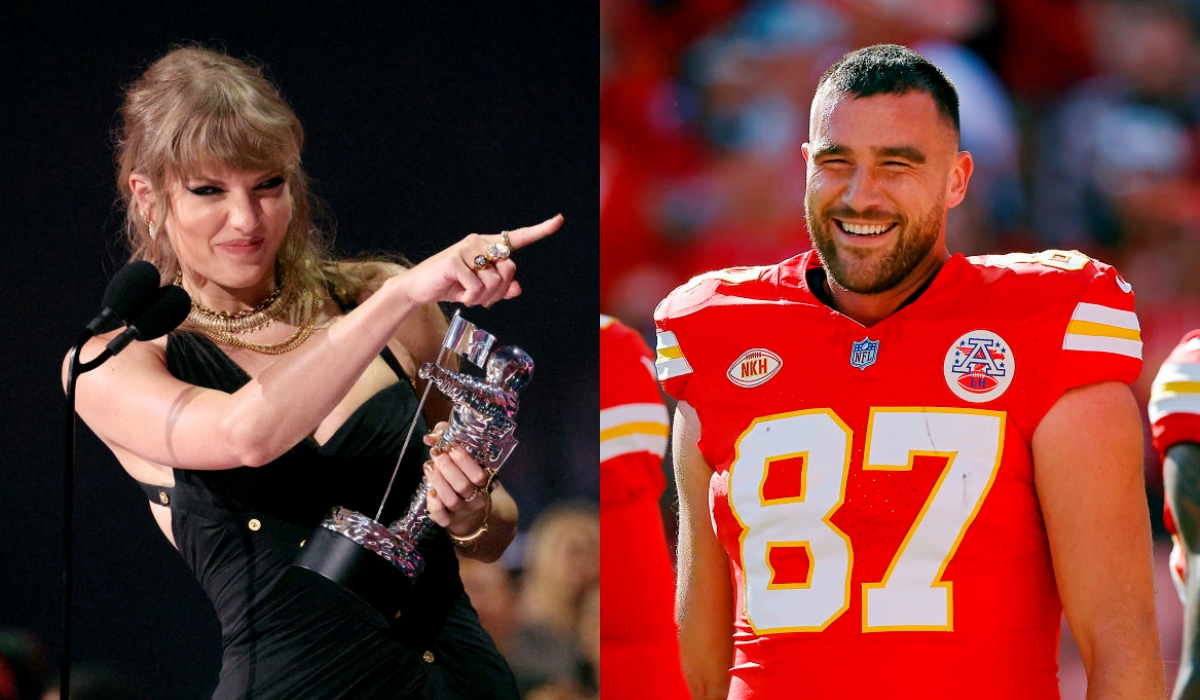 Taylor Swift and Travis Kelce Spotted at Neon Carnival
