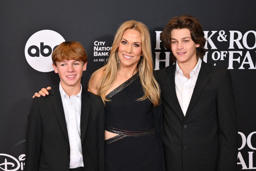 Sheryl Crow and sons