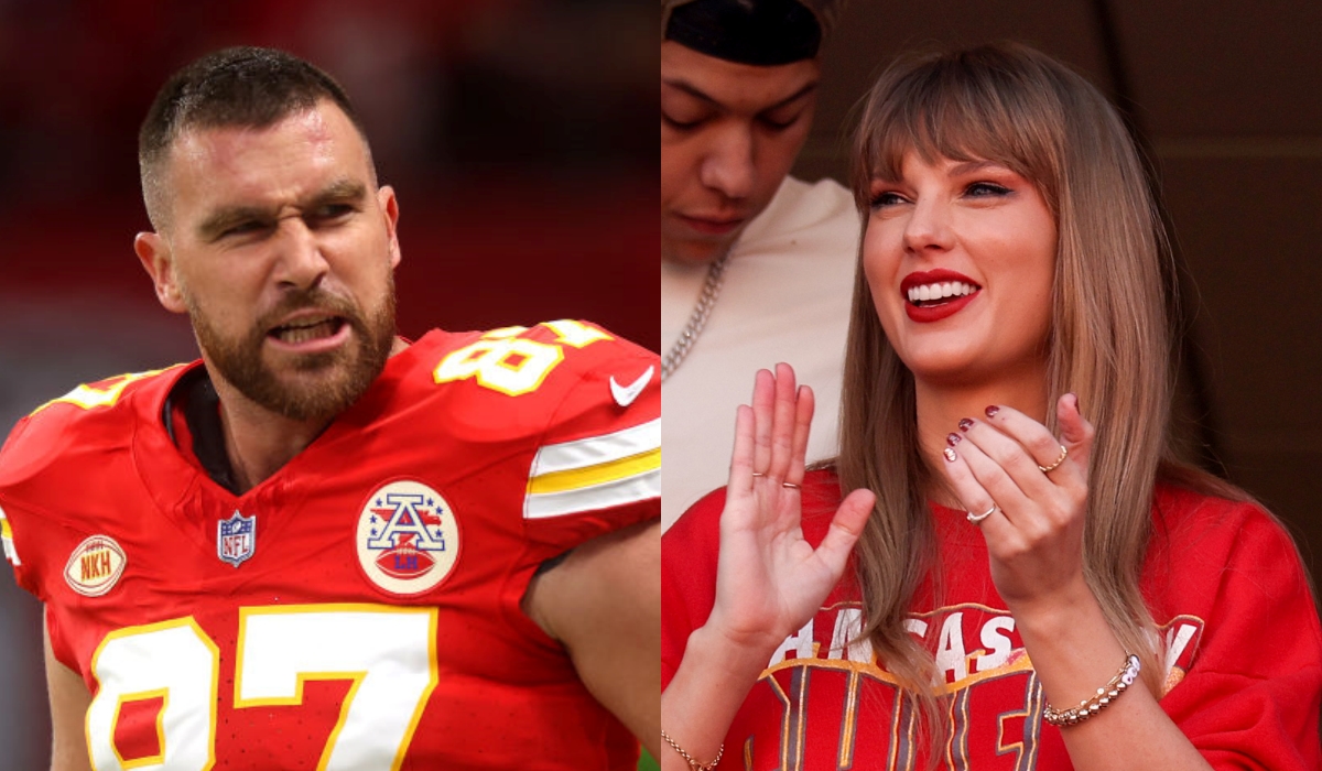 How Travis Kelce Reacted When Taylor Swift Watched Him Play