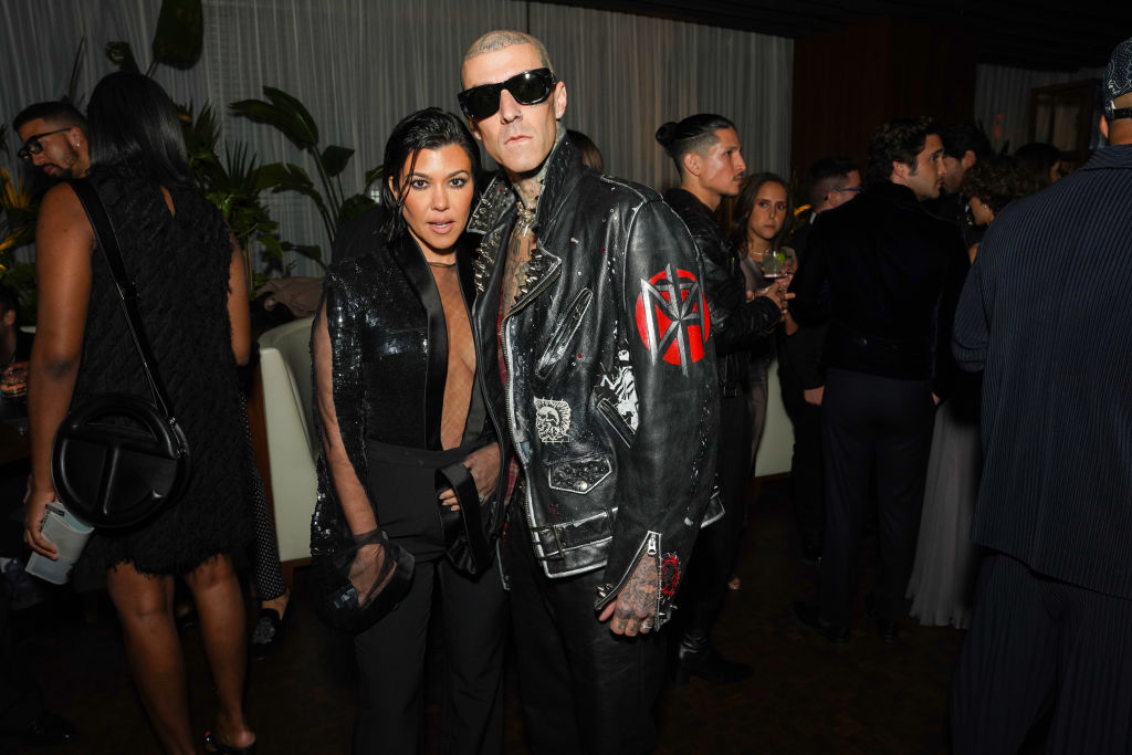 Travis Barker, Kourtney Kardashian Debut Pictures of Baby Rocky Just in Time For Christmas: LOOK