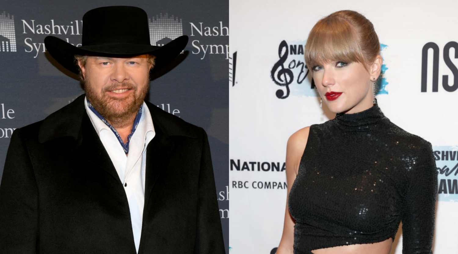 Toby Keith And Taylor Swifts Connection How Late Country Singer