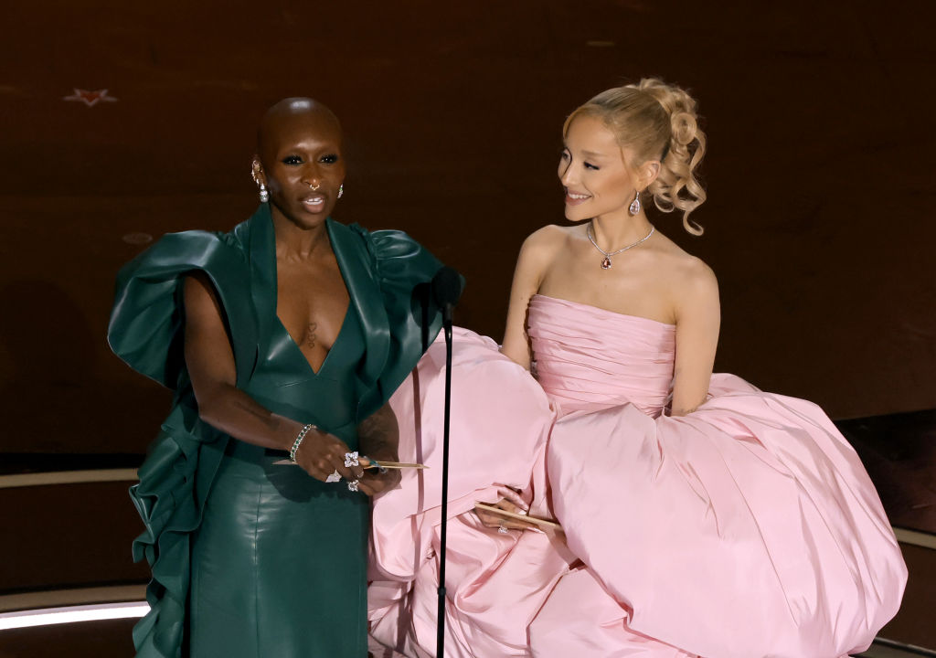 Ariana Grande and Cynthia Erivo's First Official Photo From 'Wicked'