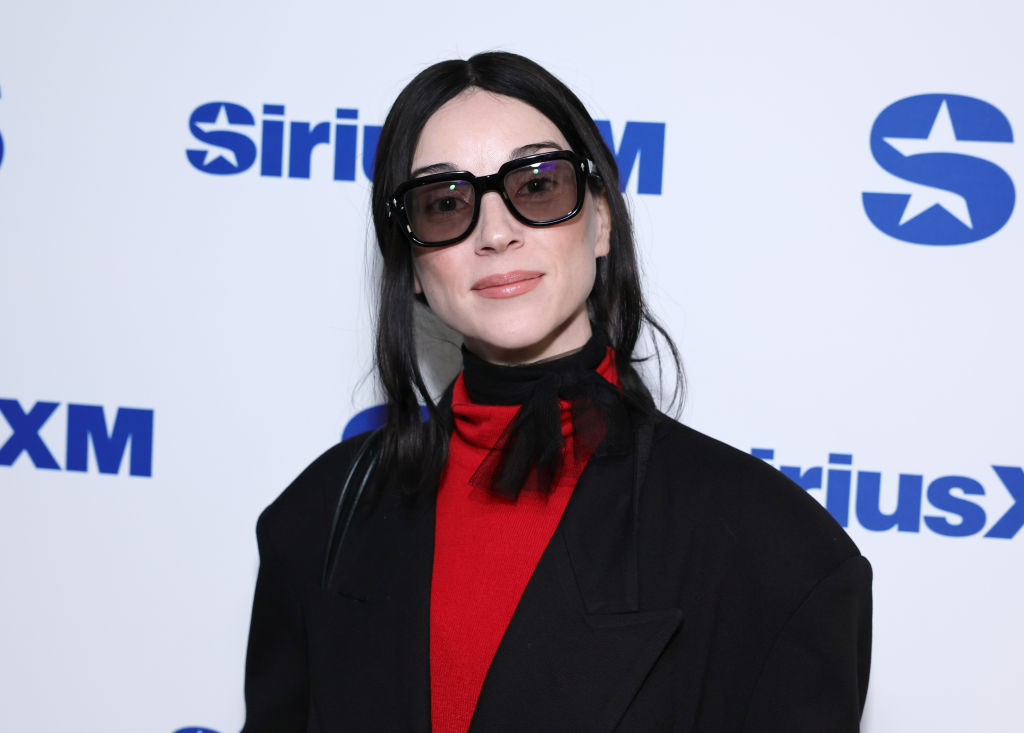 St. Vincent visits the SiriusXM Studios on March 25, 2024 in New York City.