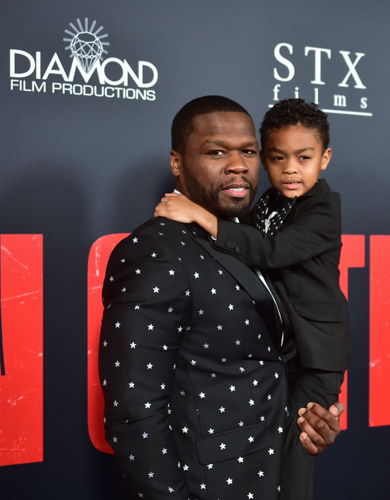 50 Cent and Son Sire