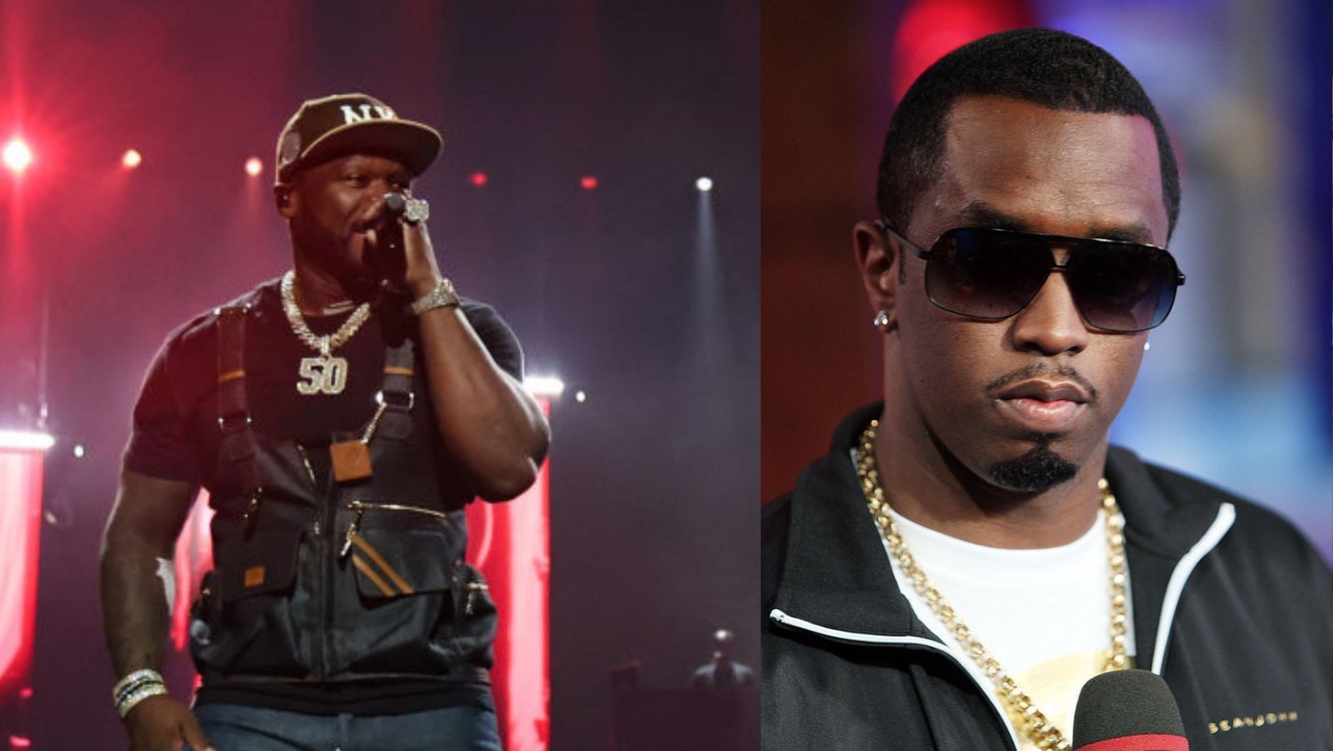 50 Cent Celebrating Amid Sean 'Diddy' Combs' Downfall? Rappers' Decades-Long Feud Explored 