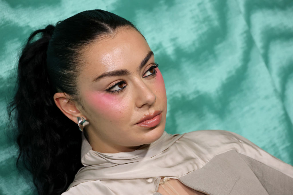 Charli XCX attends the 2024 Warner Music Group Pre-GRAMMY Party 