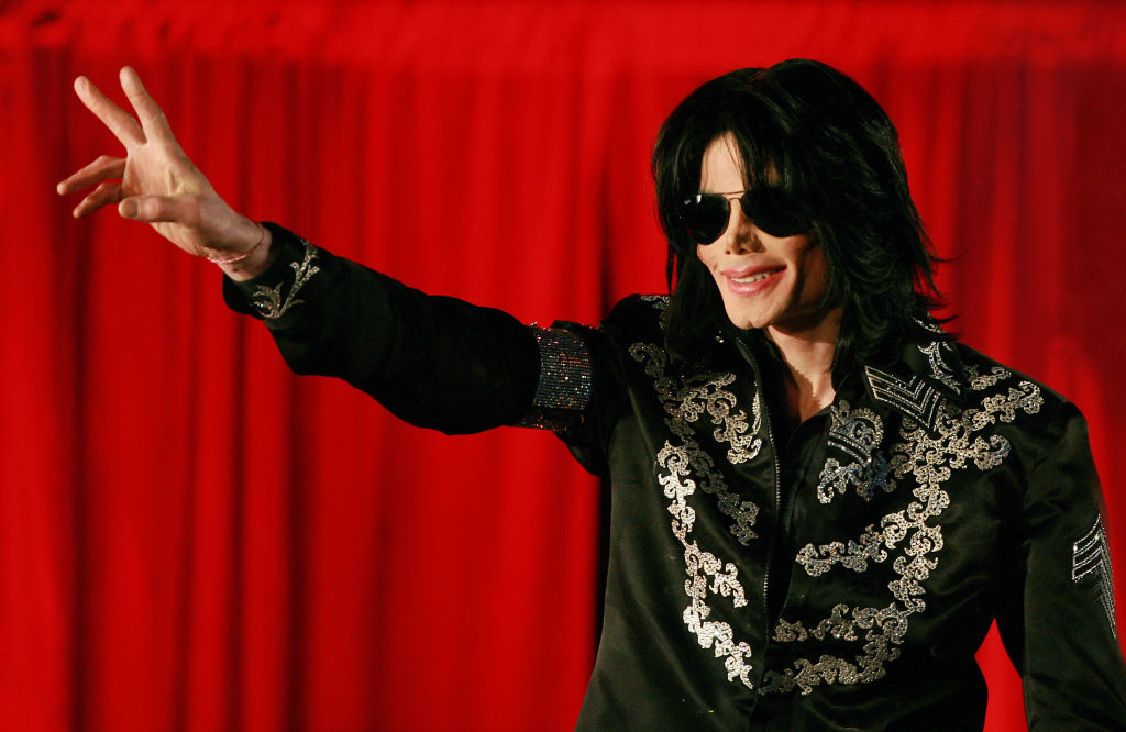 Michael Jackson addresses a press conference at the O2 arena in London, on March 5, 2009