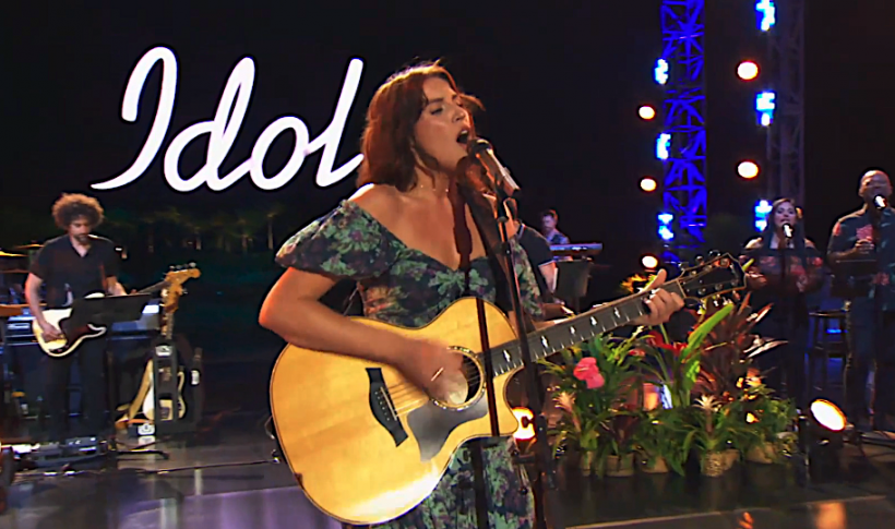 McKenna Faith Breinholt performs in Hawaii as 'American Idol' opens the vote to the public for the first time in Season 22.