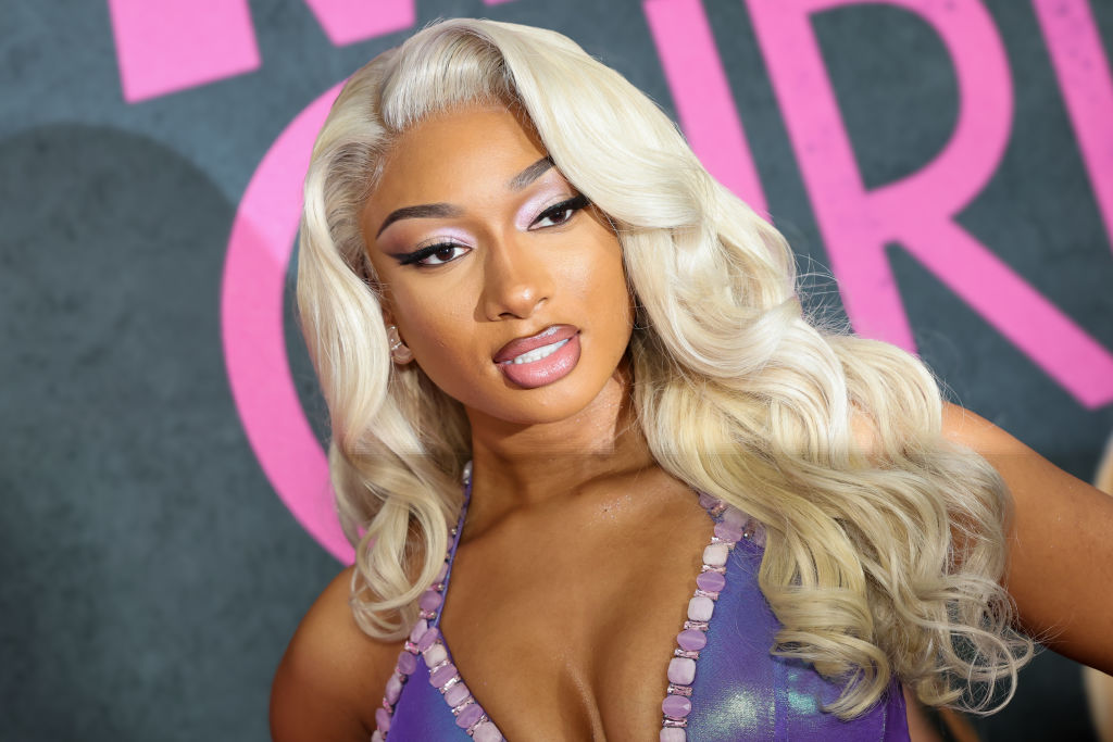 Megan Thee Stallion at the New York City premiere of "Mean Girls."