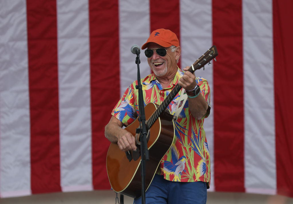Jimmy Buffet Performs At Get Out The Vote Rally 2018