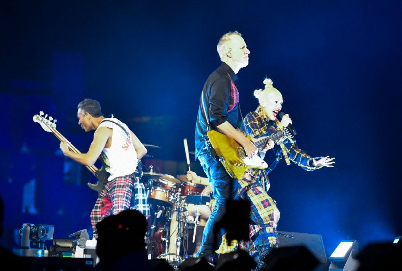 No Doubt perform at Coachella Valley Music and Arts Festival on April 13.