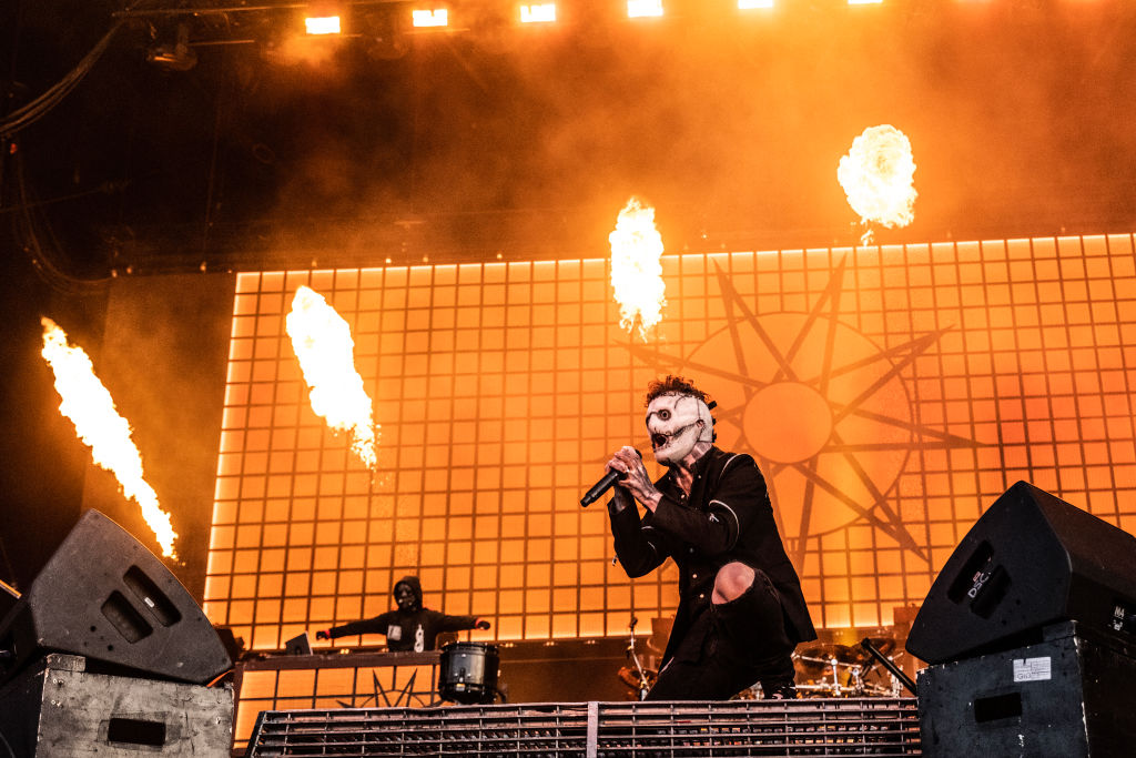 Slipknot performs in Copenhagen, Denmark