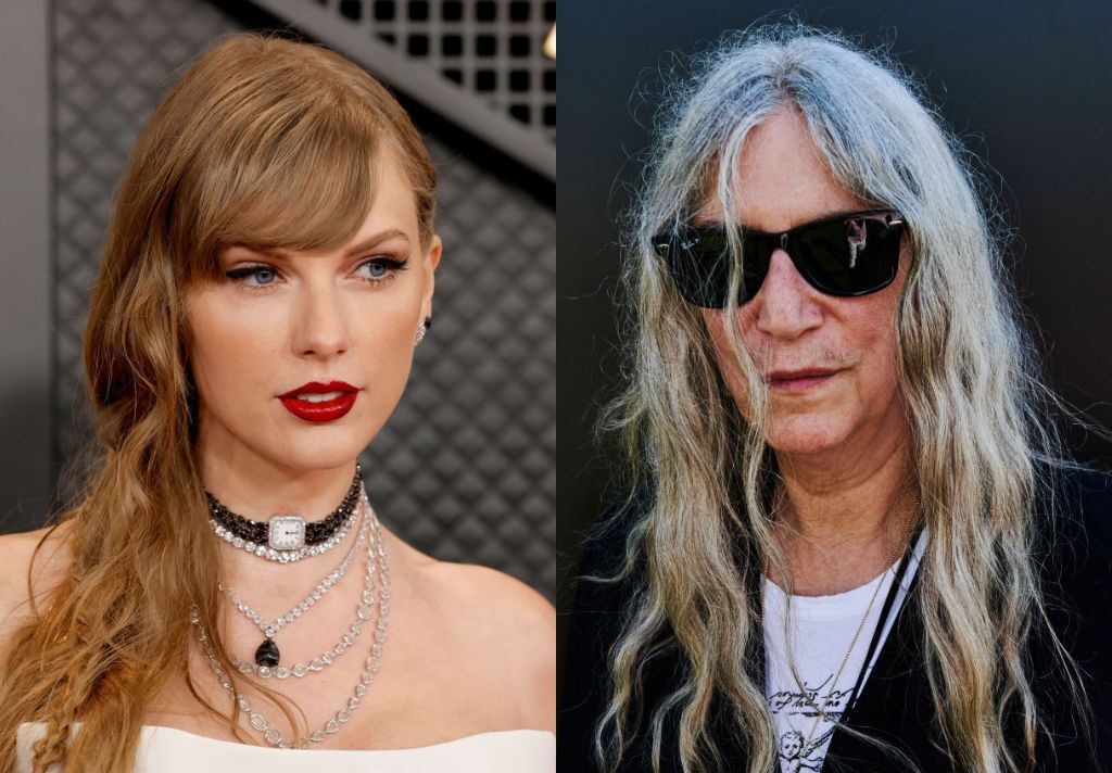 Taylor Swift and Patti Smith