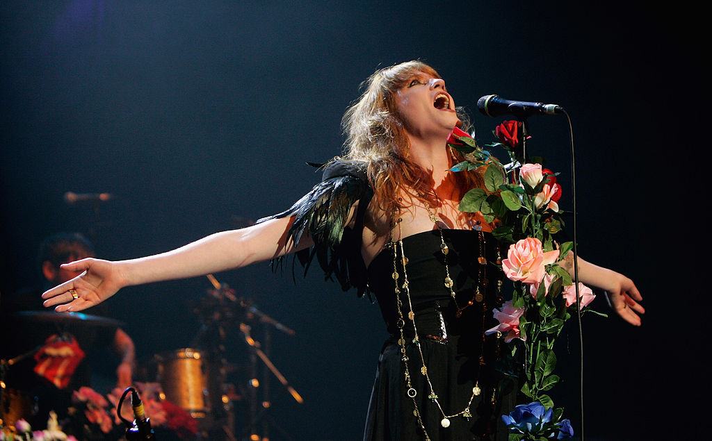 Florence Welch aka Florence And The Machine performs live at The Royal Albert Hall on March 24, 2009 in London, England. 