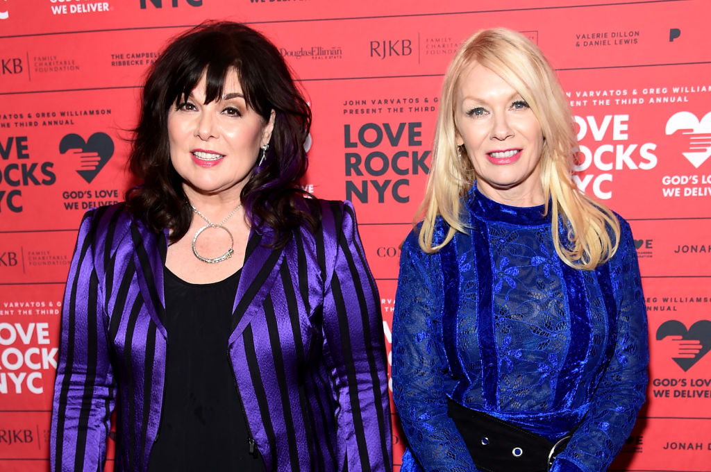 Ann Wilson and Nancy Wilson of the band Heart attend the Third Annual Love Rocks NYC Benefit Concert for God's Love We Deliver on March 07, 2019 in New York City.