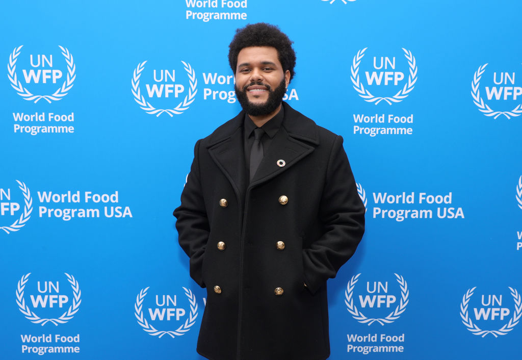 The Weeknd as WFP USA Goodwill Ambassador 