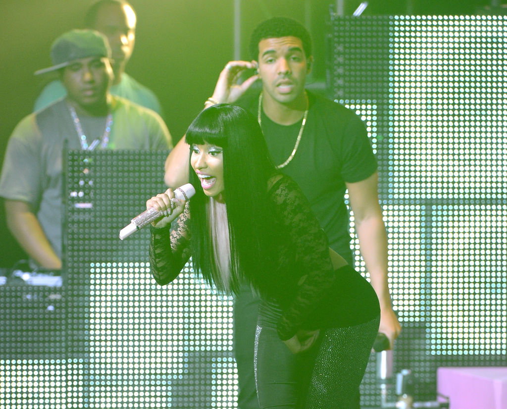 Nicki Minaj and Drake perform in New York City on Nicki Minaj's Pink Friday Tour (2012)