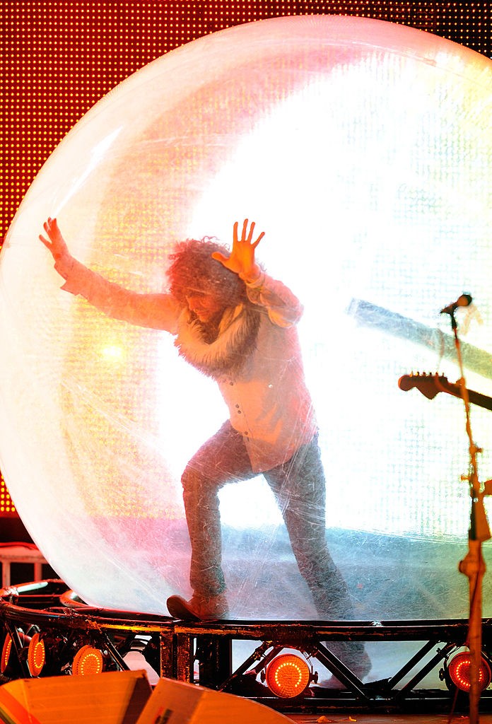 Wayne Coyne had figured out how concert safety since his first bubble stunt.
