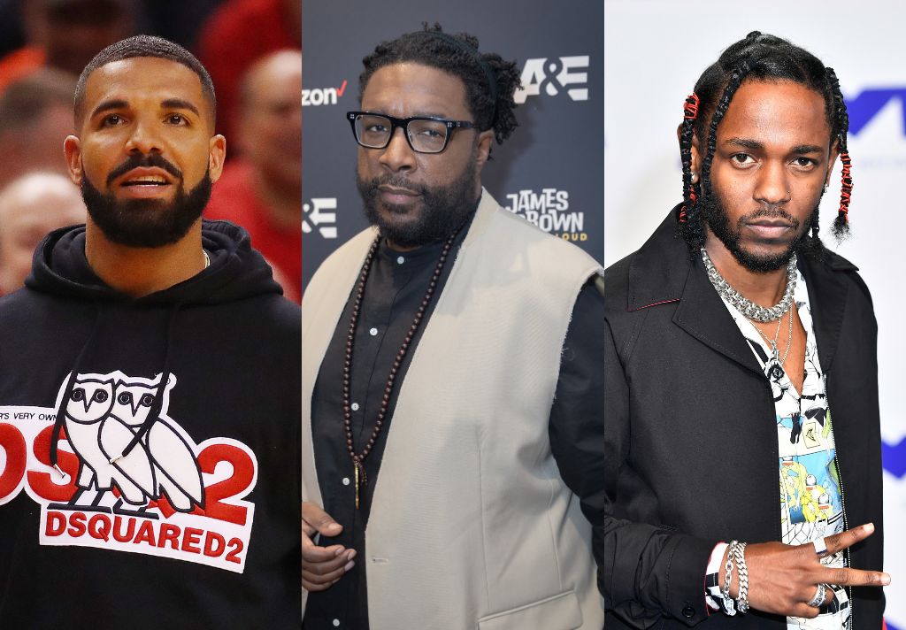 Drake, Questlove, Kendrick Lamar
