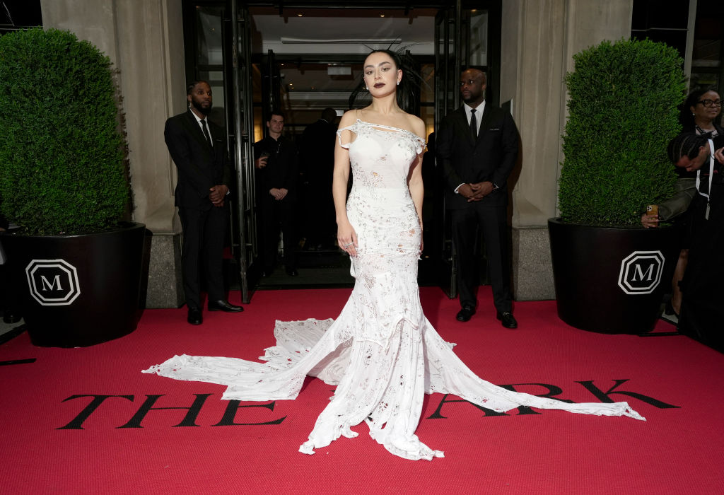 Charli XCX departs The Mark Hotel for 2024 Met Gala