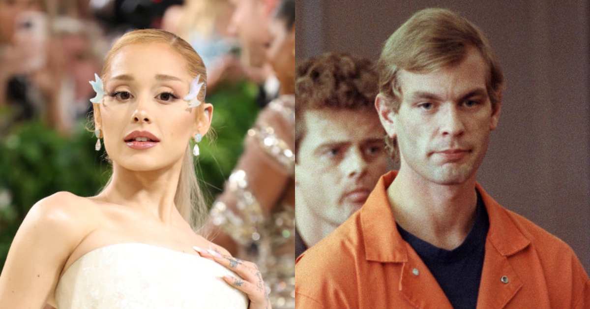 Ariana Grande explains why she ate with Jeffrey Dahmer when she was young