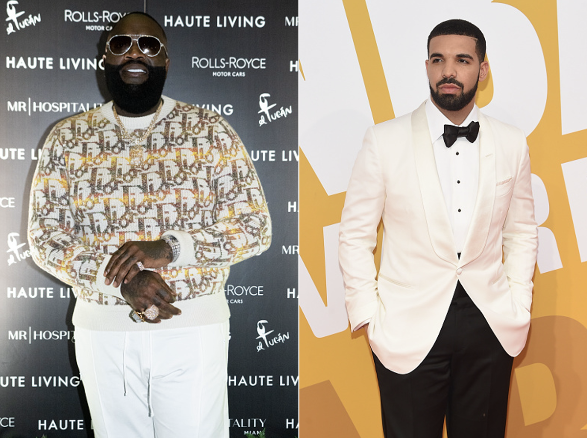 Drake Fans Attack Rick Ross & Crew After Playing Diss ‘Not Like Us’;  Canadian rapper’s reaction