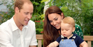 Prince William, Kate Middleton and Prince George - Getty Images