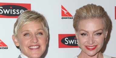 Ellen DeGeneres and Portia de Rossi - Getty Images