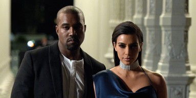 Kanye West and Kim Kardashian - Getty Images
