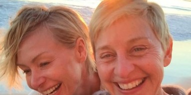 Portia de Rossi and Ellen DeGeneres - Twitter