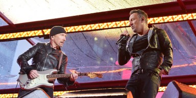 The Edge and Bruce Springsteen